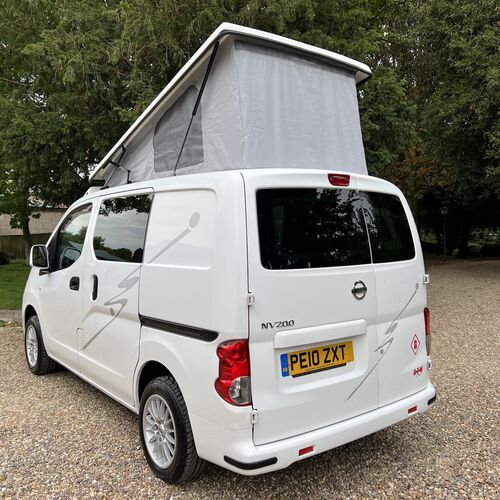 2010 Nissan NV200 SE Camper Van 2 Berth 1.5 DCi 50MPG White Nice Spec
