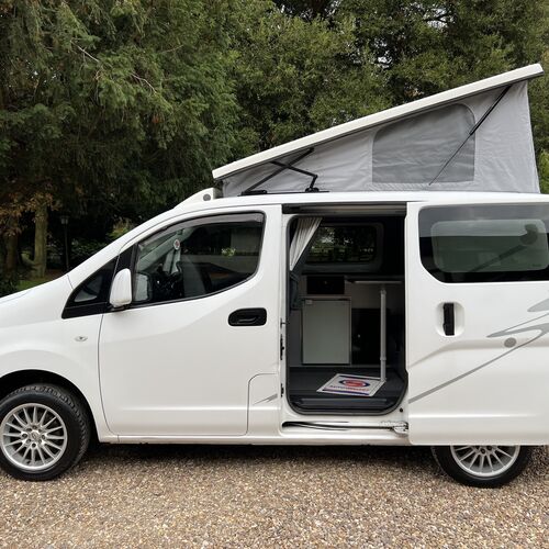 2010 Nissan NV200 SE Camper Van 2 Berth 1.5 DCi 50MPG White Nice Spec