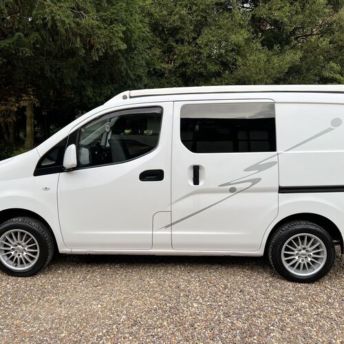 2010 Nissan NV200 SE Camper Van 2 Berth 1.5 DCi 50MPG White Nice Spec