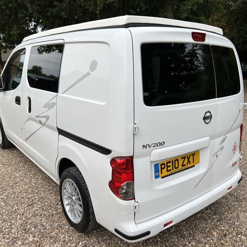 2010 Nissan NV200 SE Camper Van 2 Berth 1.5 DCi 50MPG White Nice Spec