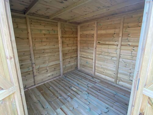 #017 8x8 Corner Shed