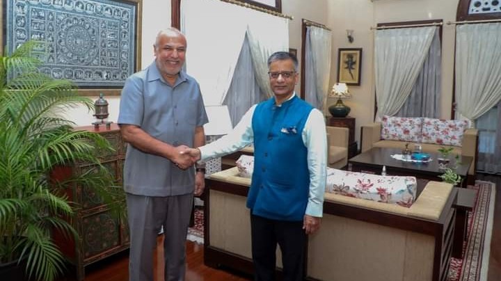 முஸ்லிம் காங்கிரஸ் தலைவர் இந்திய உயர் ஸ்தானிகர் சந்திப்பு