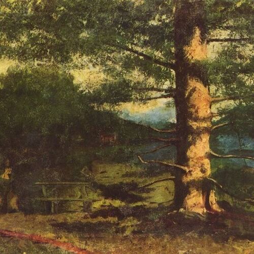 Landscape with Tree
