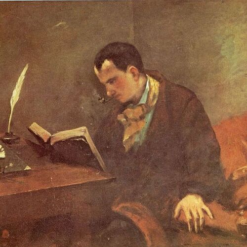 Portrait of Baudelaire