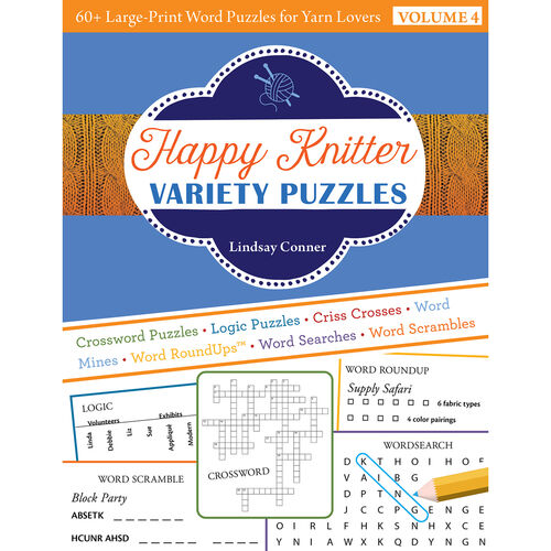 Happy Knitter Variety Puzzles, Volume 4