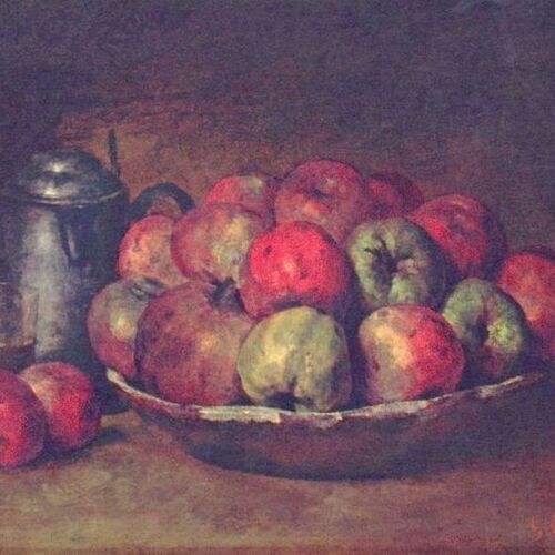 Still Life with Apples and a Pomegranate