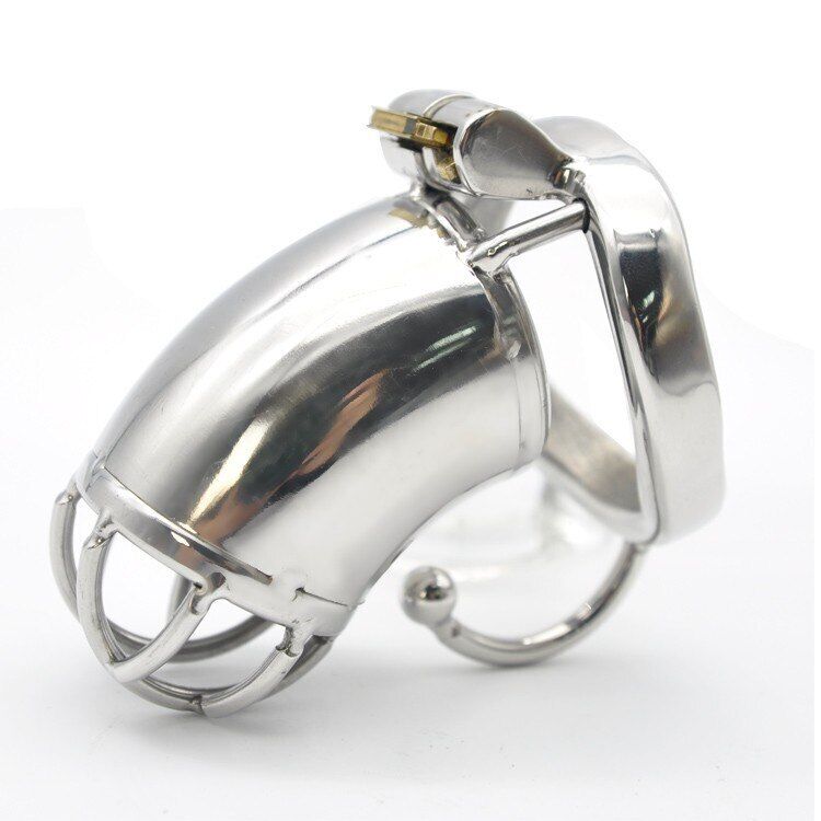 Nessus Play chastity cage with stealth lock and ball hook