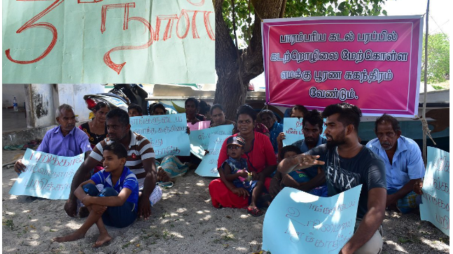 சுழற்சி முறை போராட்டமாக உருவெடுத்த உணவு தவிர்ப்பு போராட்டம்