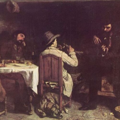 After Dinner at Ornans