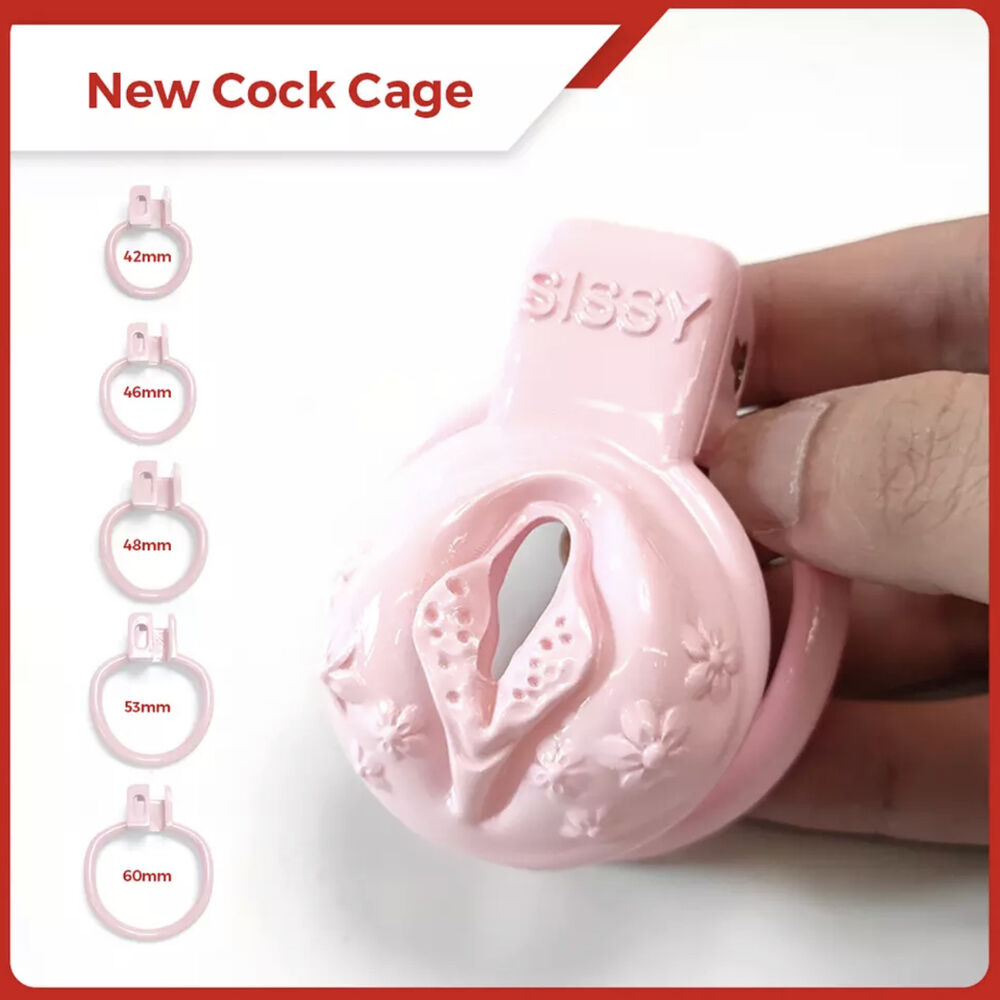 Nessus Play nullification chastity cage extra small sissy