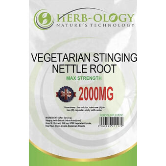 Stinging Nettle Root Extract 2000mg For Prostate Health 120 Capsules