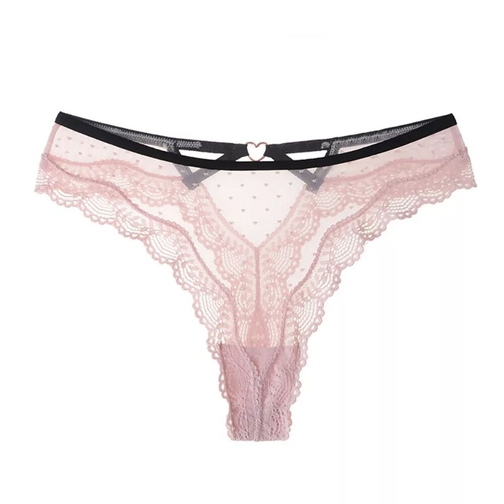 sexy low waist transparent panties thong