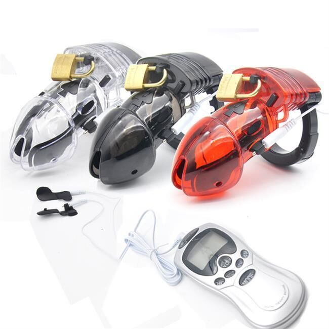 Nessus Play electro e-stim cock cage with remote