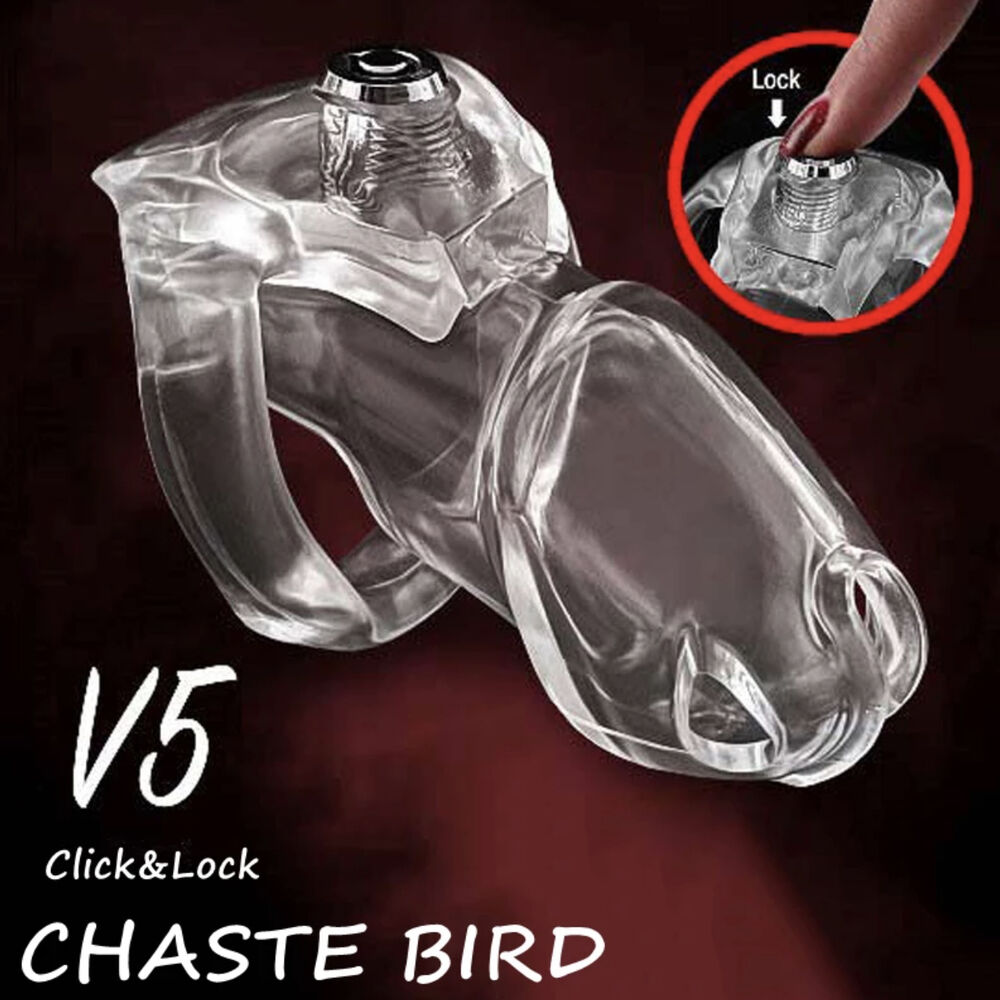 Nessus Play V5 NEW Click and lock Chastity cage new integrated system.