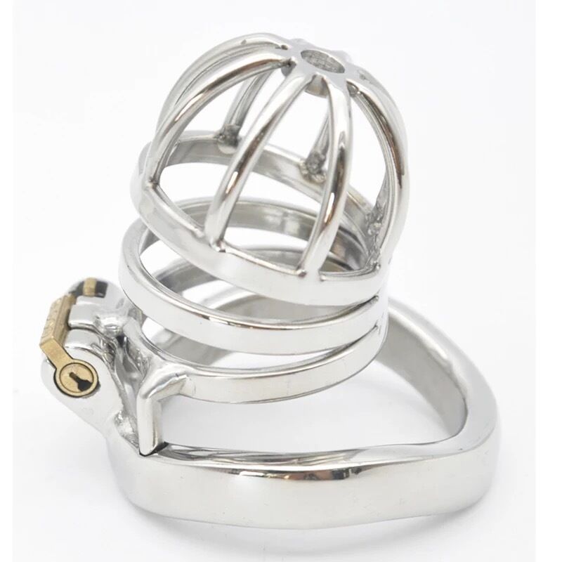 Nessus Play ribbed chastity cage with stealth lock
