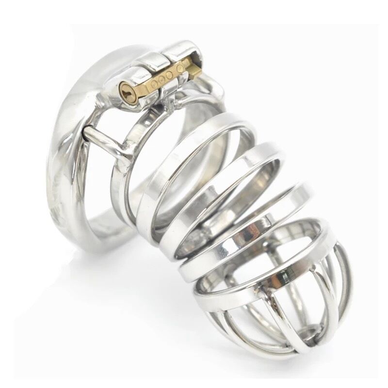 Nessus Play ribbed chastity cage with stealth lock