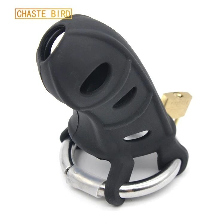 Nessus Play extreme silicone soft chastity cage with adjustable ring