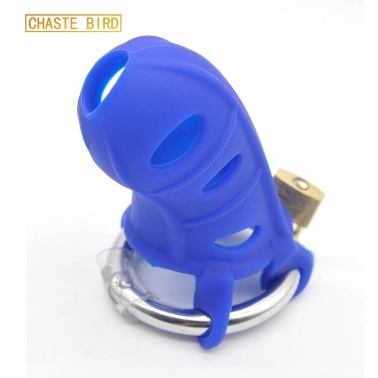 Nessus Play extreme silicone soft chastity cage with adjustable ring