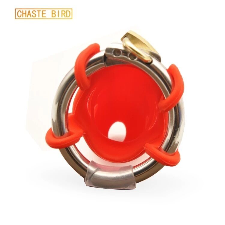 Nessus Play extreme silicone soft chastity cage with adjustable ring