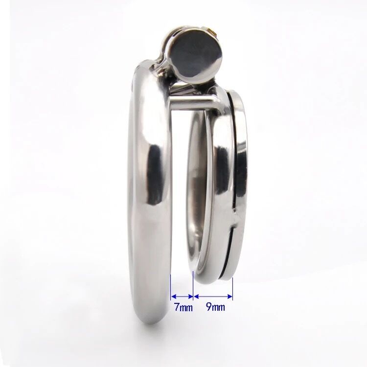 Nessus Play super small stainless steel chastity nullification cage