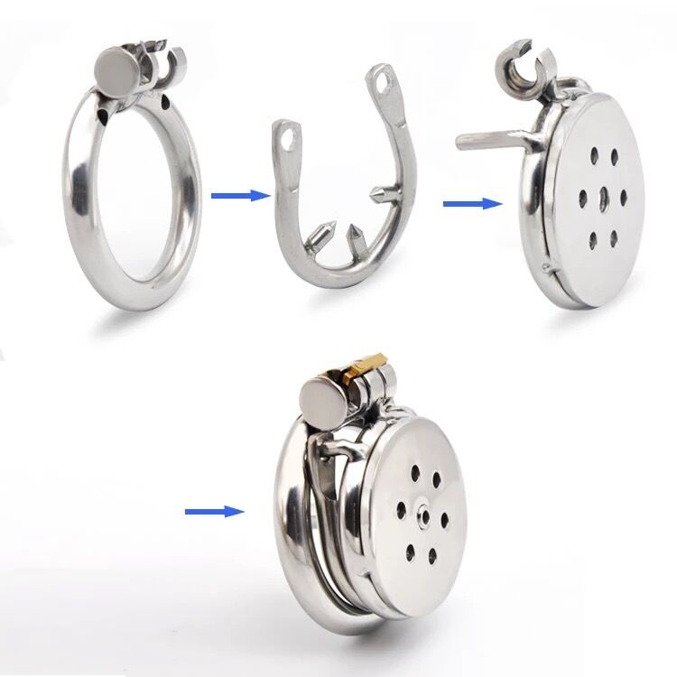 Nessus Play super small stainless steel chastity nullification cage