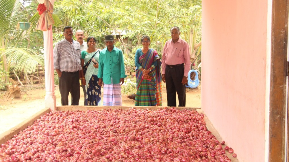 திறமைமிக்க உப உணவுப் பயிற்செய்கை விவசாயிக்குப் பாராட்டு