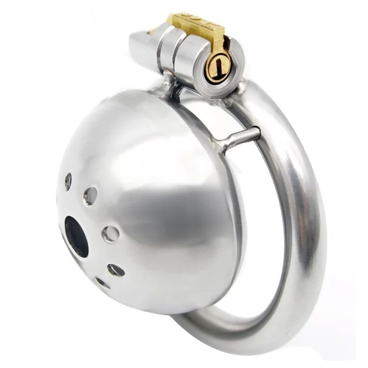 Nessus Play nullification extra small chastity cage with catheter tube