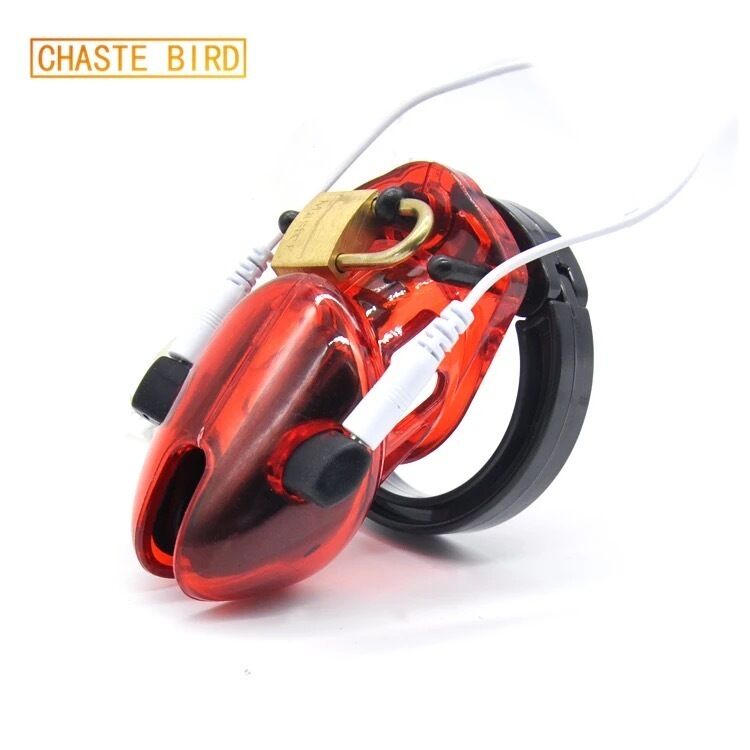 Nessus Play smaller electro e-stim cage with e-stim  box