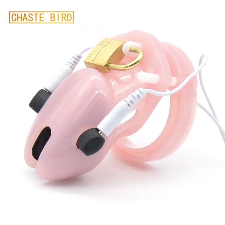 Nessus Play smaller electro e-stim cage with e-stim  box