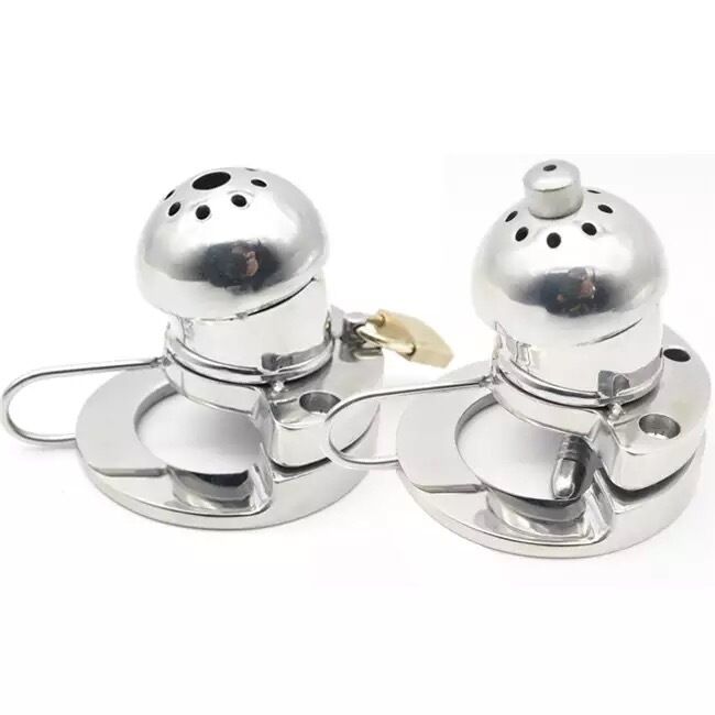 Nessus Play extra security lock up chastity cage with padlock