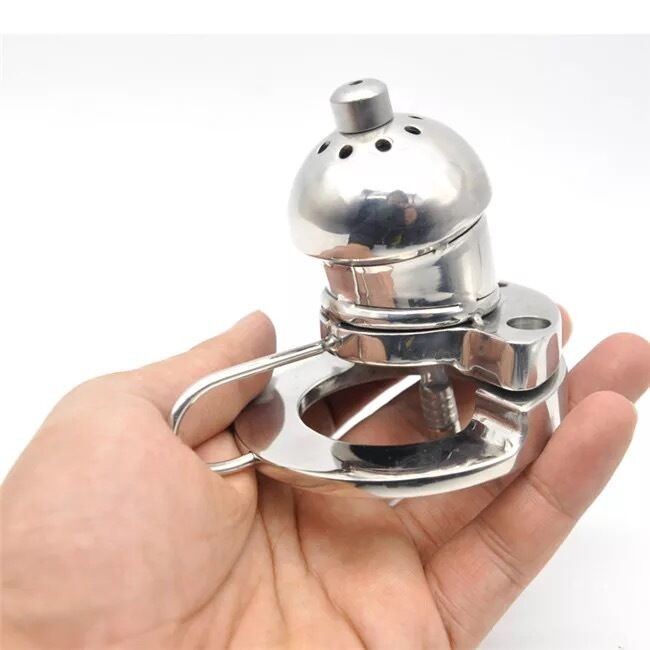 Nessus Play extra security lock up chastity cage with padlock