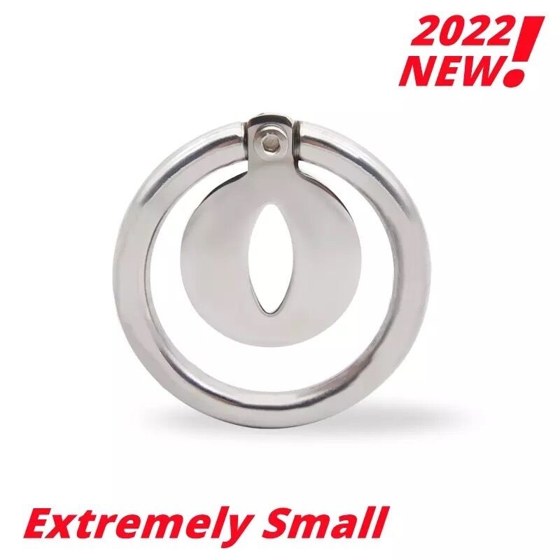 Nessus Play extreme small chastity cage with enlarged urethral hole