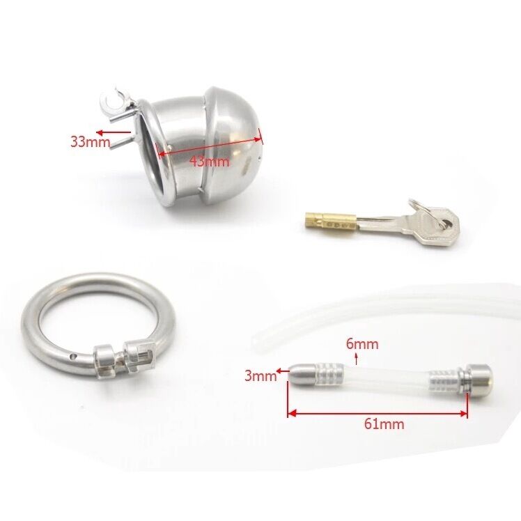 Nessus Play pepper pot full sleeve chastity cage