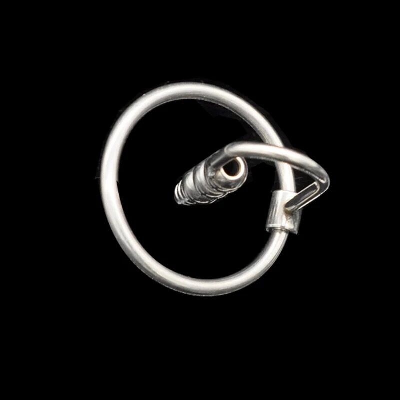 Nessus Play ribbed bubble plug sounding with gland ring urethral stimulation