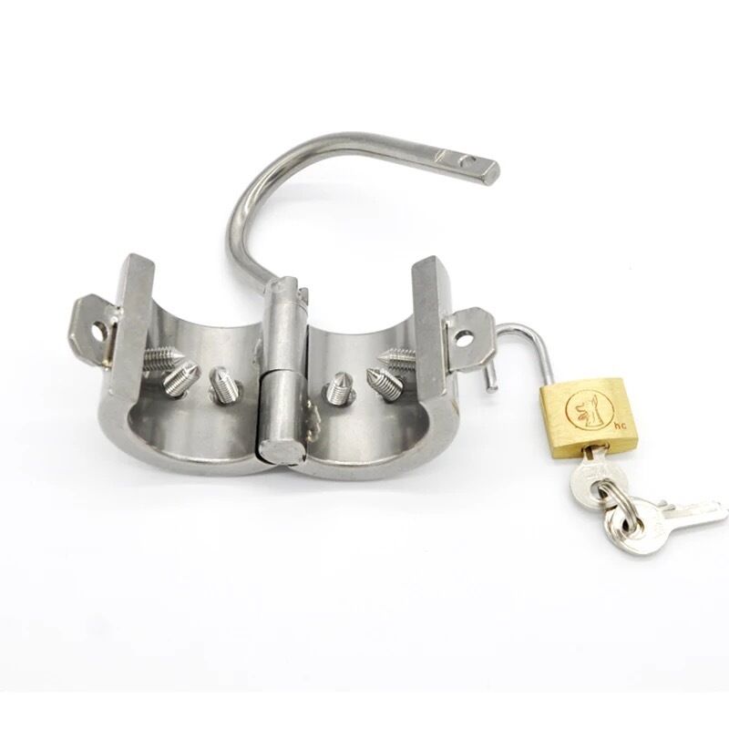 Nessus Play stainless steel cock ring pendant scrotum weight