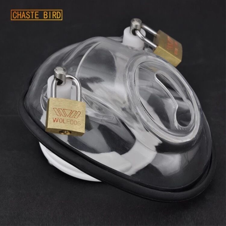 Nessus Play complete control nullification cage double locked chastity belt
