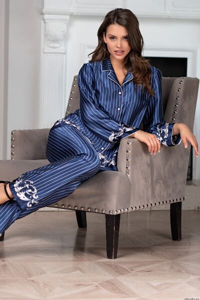 Barocco 8616 Two-piece Trouser Pyjama Set
