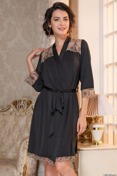 Janetta 2203 Short Dressing Gown