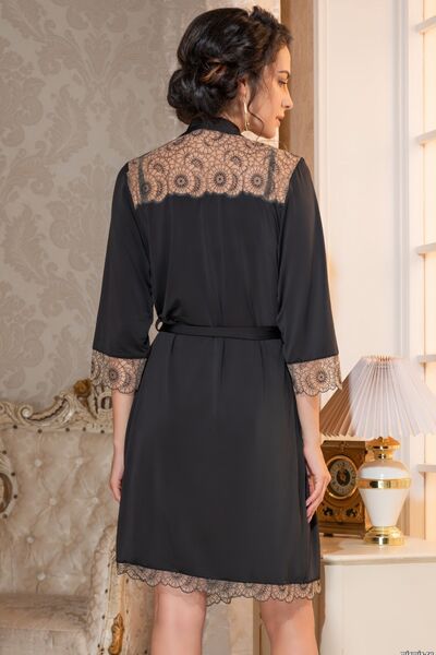 Janetta 2203 Short Dressing Gown