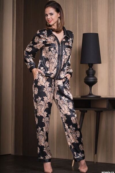 Golden Flowers 3306 Trouser Set