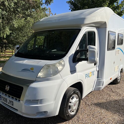 2009 Pilote Aventura P-610 Motorhome Fixed Bed 3 Berth Fiat Ducato 37638 Miles