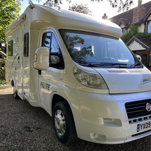 2009 Pilote Aventura P-610 Motorhome Fixed Bed 3 Berth Fiat Ducato 37638 Miles