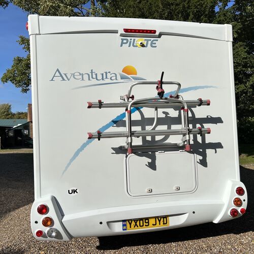 2009 Pilote Aventura P-610 Motorhome Fixed Bed 3 Berth Fiat Ducato 37638 Miles