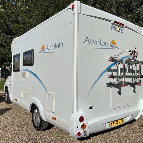 2009 Pilote Aventura P-610 Motorhome Fixed Bed 3 Berth Fiat Ducato 37638 Miles