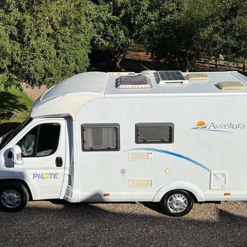 2009 Pilote Aventura P-610 Motorhome Fixed Bed 3 Berth Fiat Ducato 37638 Miles