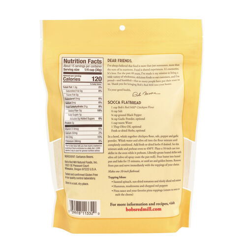Bob’s Red Mill Chickpea Flour (Garbanzo Bean Flour)