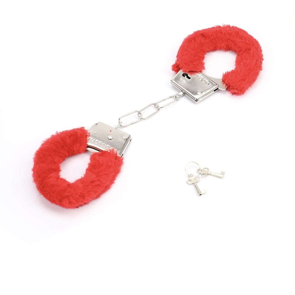Nessus Play fluffy handcuff fun bondage toys with choice of colours