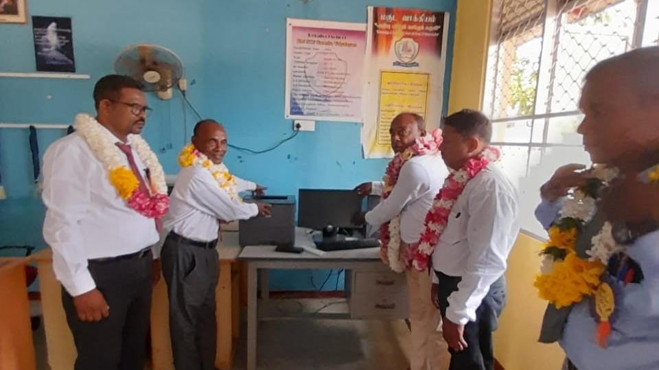 பாடசாலைக்கு  வழங்கப்பட்ட நன்கொடை