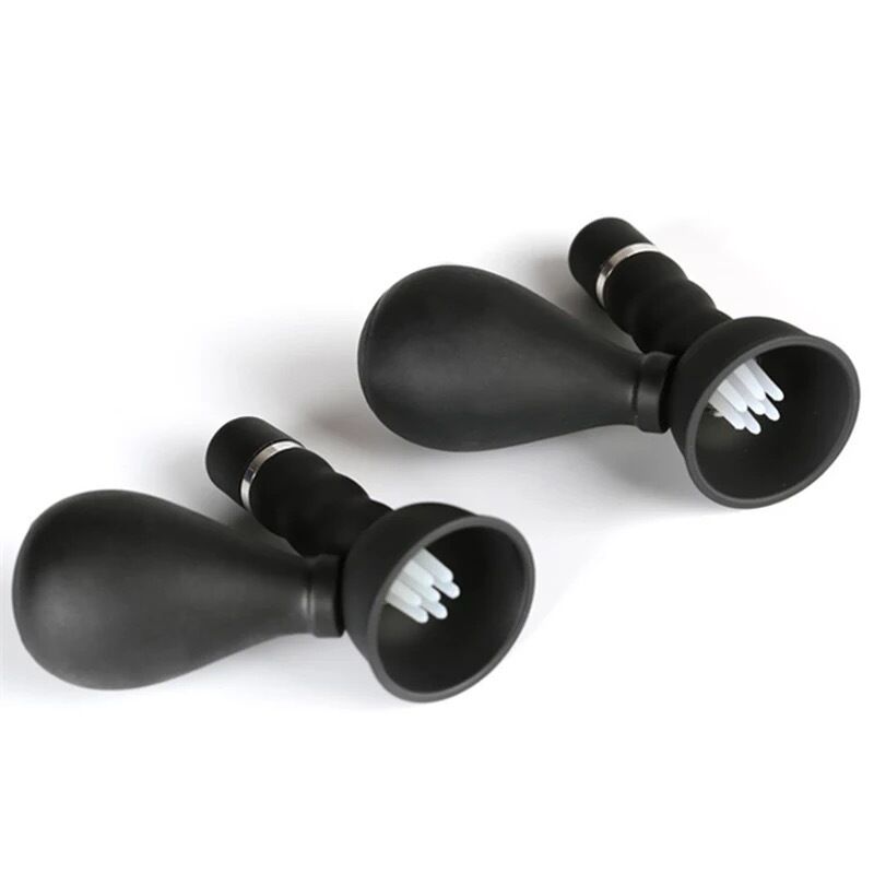 Nessus Play vibrating nipple pumps with adjustment deep sensation nipple play toys