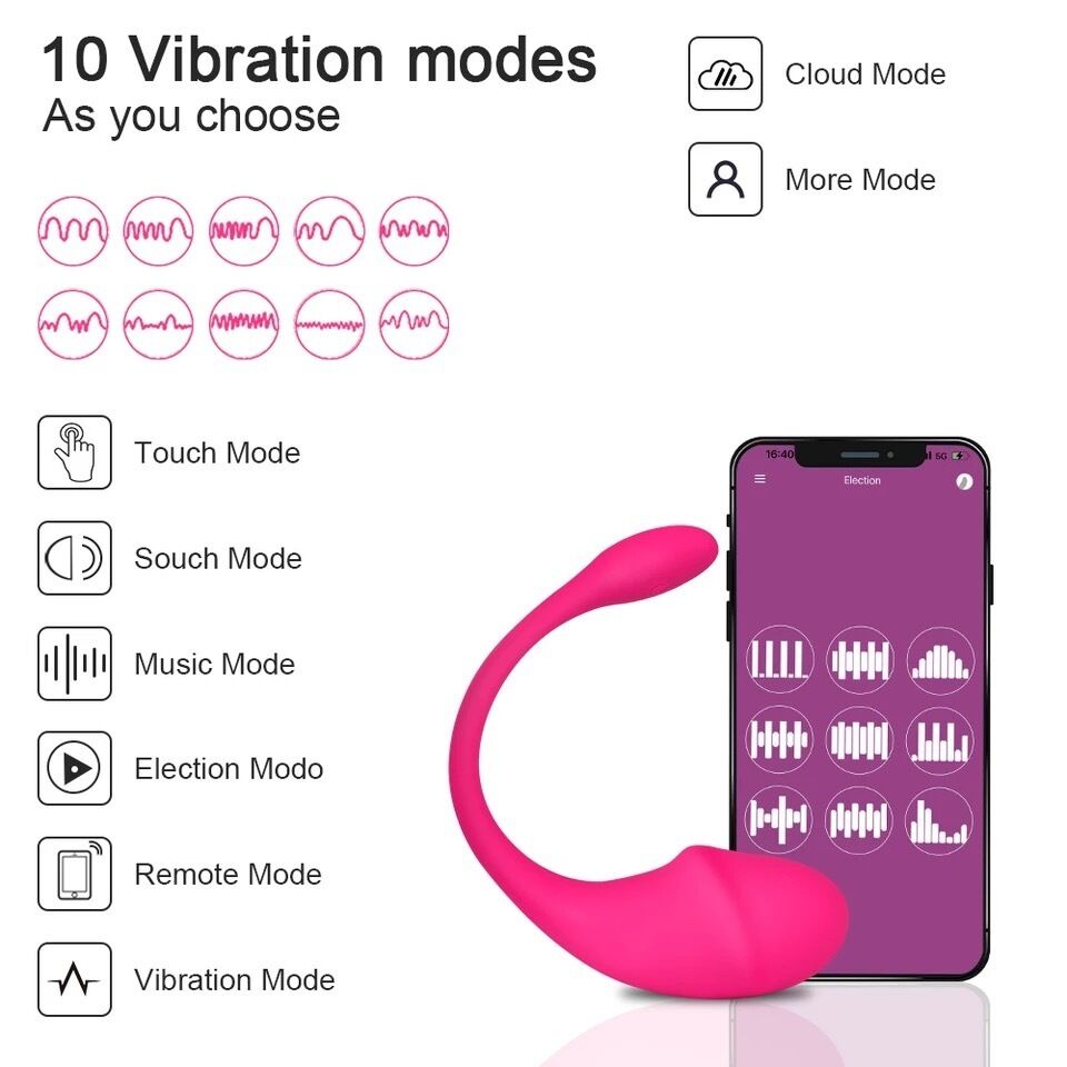 Nessus Play wireless bluetooth G spot vibrator with long distance app control